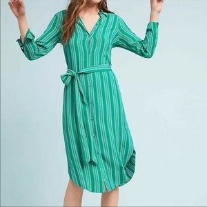 Maeve Anthropologie Midi Shirt Dress
